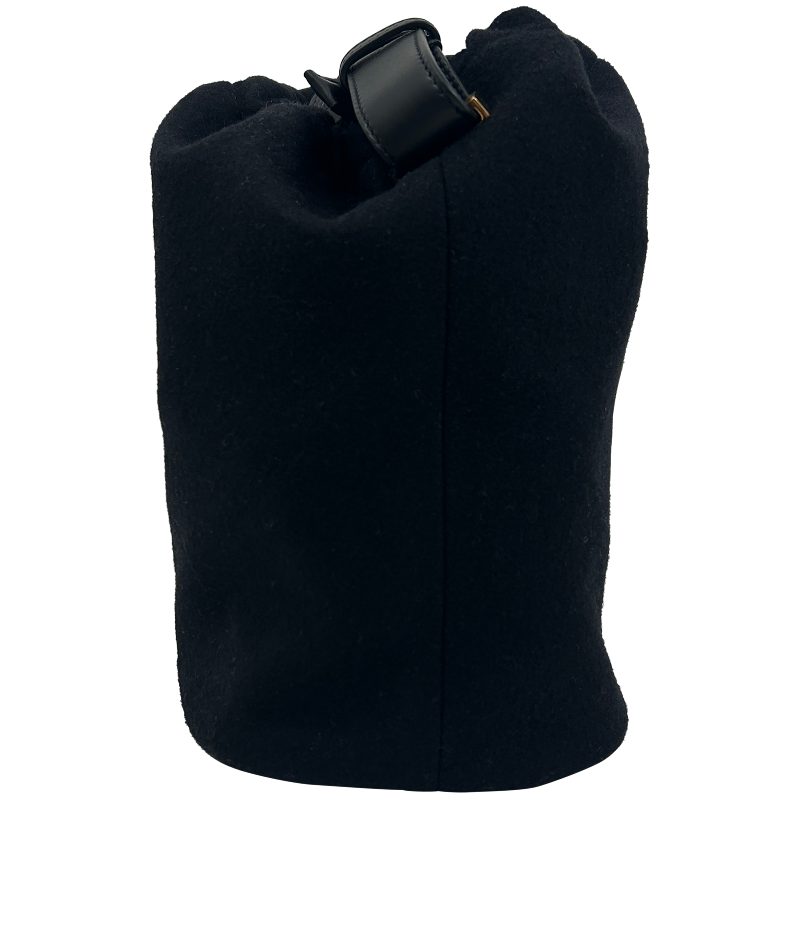 Rive Gauche Bucket con Pochette, 820&euro;, Bolso, Negro, Animal - Piel, Vista lateral